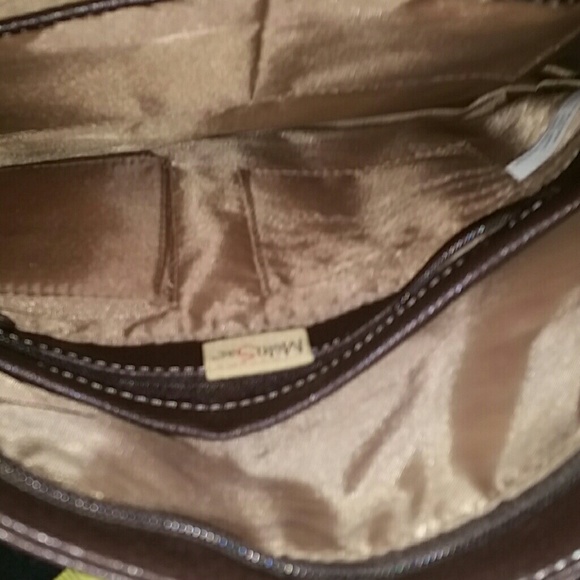 New Brown Crossbody purse, MultiSac - Picture 4 of 8